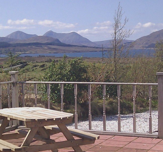 View from patio